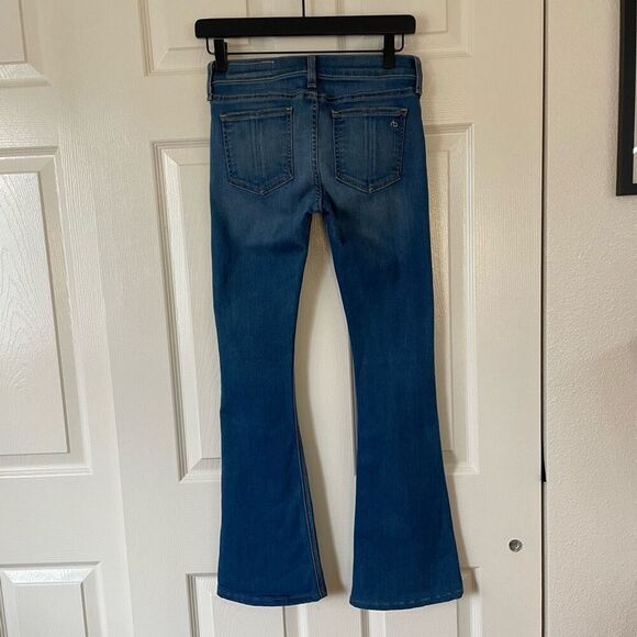 Rag & Bone Elephant Bell Low Rise Flare Leg Jeans Size 24 - Picture 3 of 11